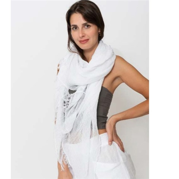 Blueberry Italia Linen Scarves