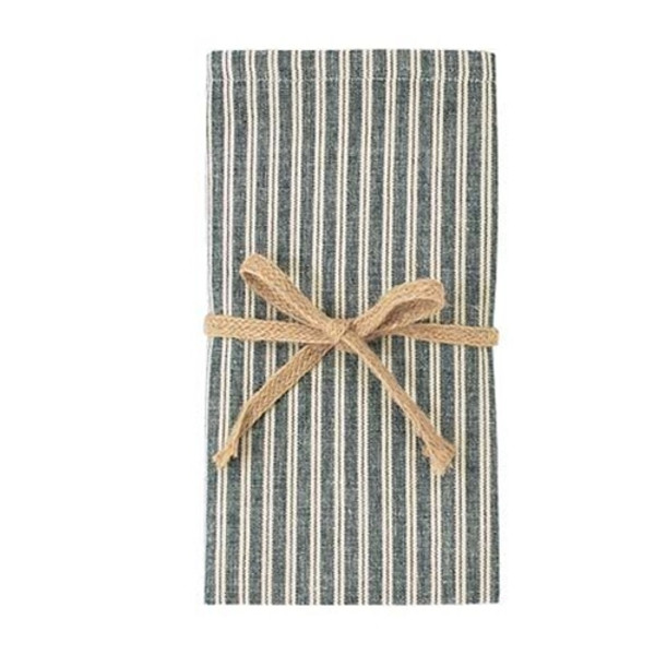 Walton Hampton Blue Stripe Napkins - Set of Four