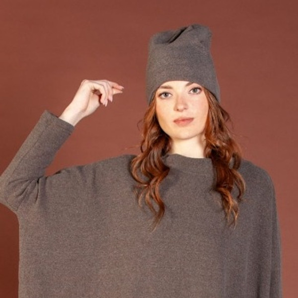 Mama B Kaki Hat - Nebbia - Light Grey
