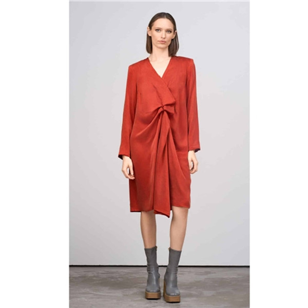GR Nature Botan 3 Thalia Dress - Terracotta