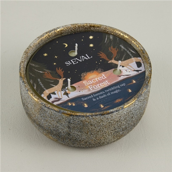 St Eval Pot Christmas Alchemy Multiwick Pot- Sacred Forest