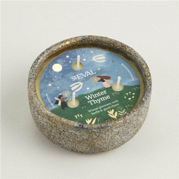 St Eval Pot Christmas Alchemy Small Pot - Winter Thyme