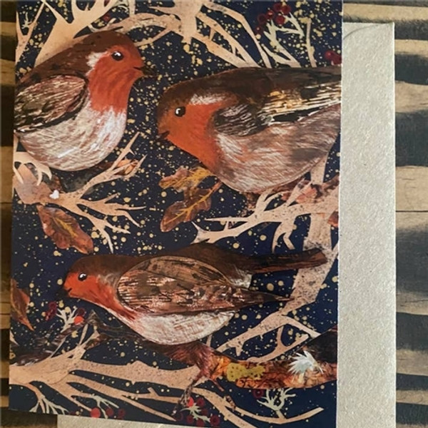 Clare O'Neill Artworks - Winter Robins