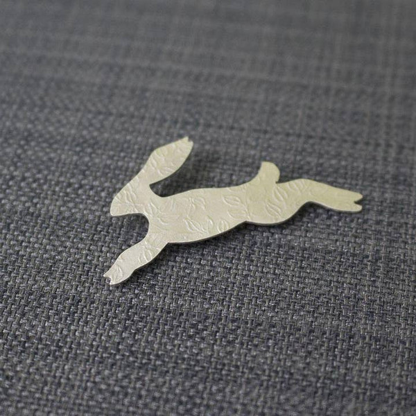 Joanne Tinley Jewellery Small Hare Brooch