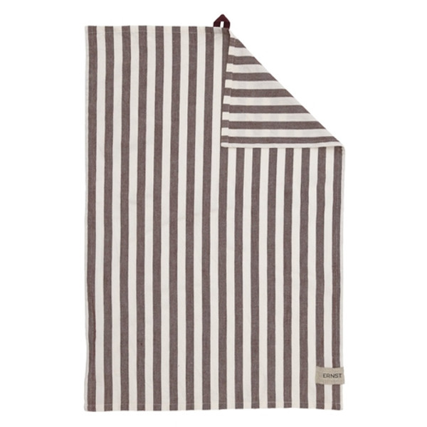 Ernst Sweden Kitchen Towel with Red Stripes
