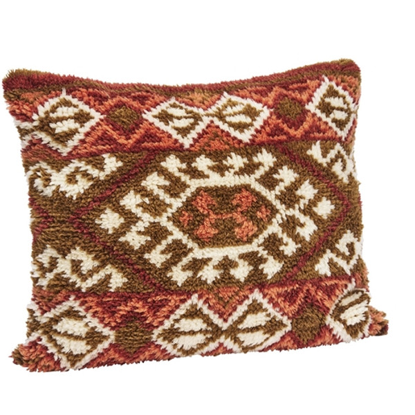 Madam Stoltz Handwoven Wool Cushion