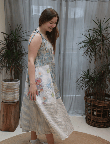 Ewa i Walla Norine Dress - Checked Voile