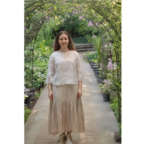 European Culture Long Skirt