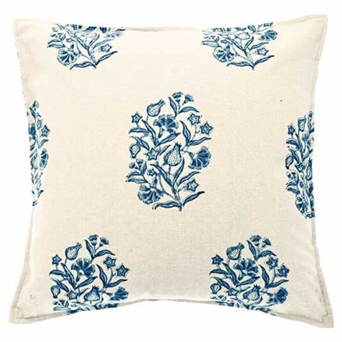 Walton Blickling Cushion in Ink Blue 43cm x 43cm