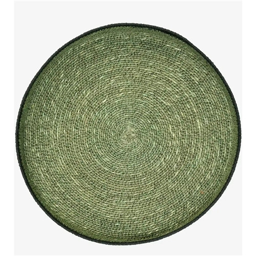 Madam Stoltz - Round Seagrass Tray