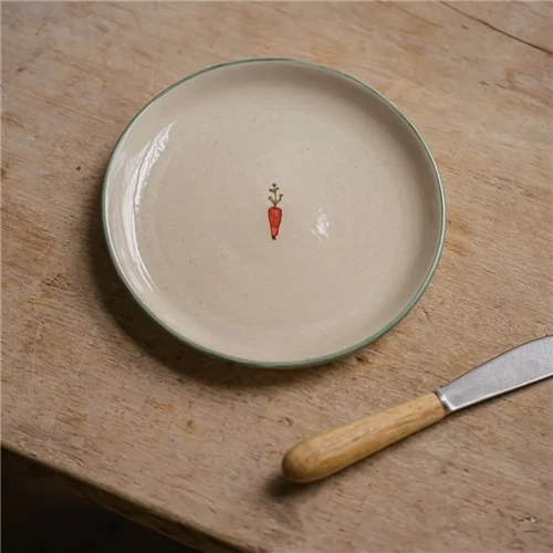 Morgan Wright The Kitchen Garden Snack Plate - Carot