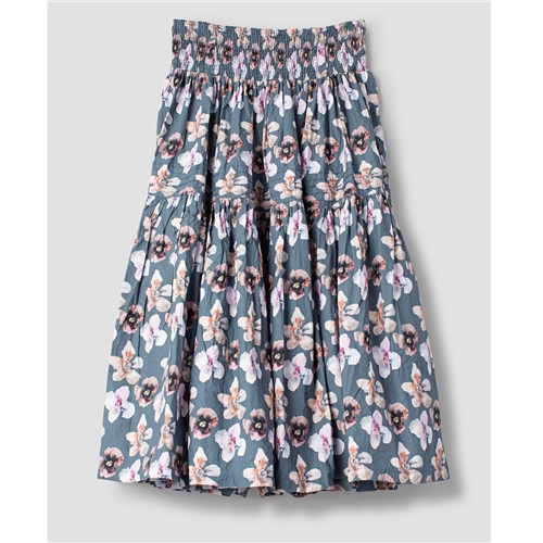Ewa i Walla Hella Skirt - Blue Floral