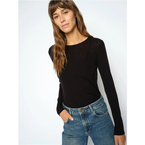Mos Mosh Bouch Round Neck Fine Knit