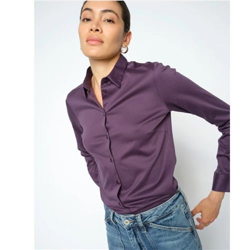 Mos Mosh Tina Shirt - Sweet Grape