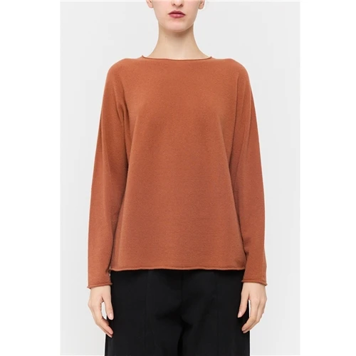 Neirami Merino Jumper - Burnt Toffee
