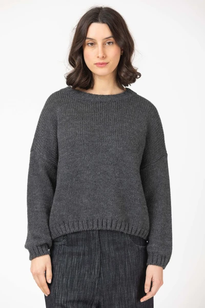 Omer Anthracite Pullover