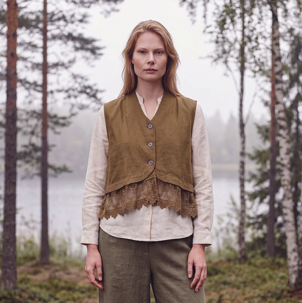Ewa i Walla Olivia Vest - Butternut