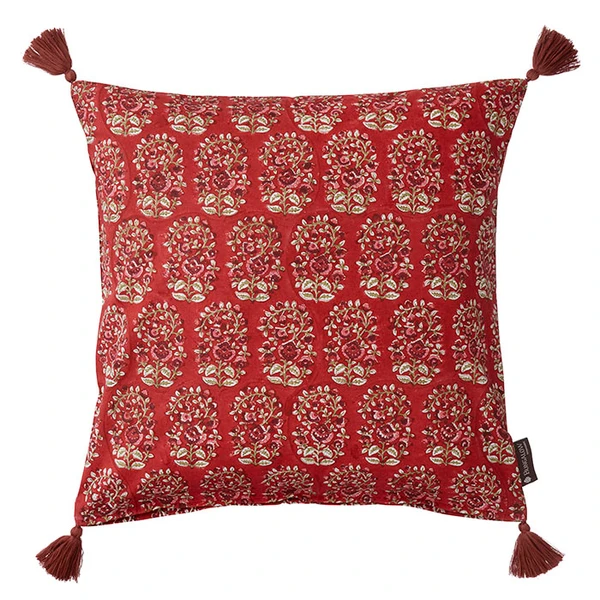 Bungalow Cushion Cover 50x50cm Mallika Ruby