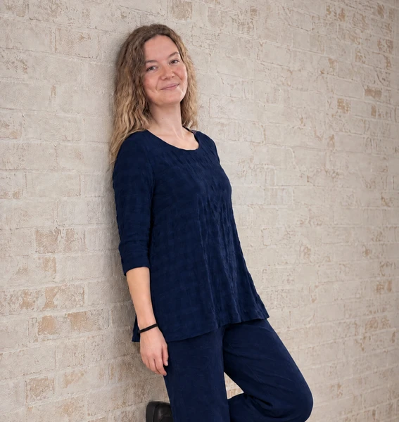 Thing Structure Top - Navy