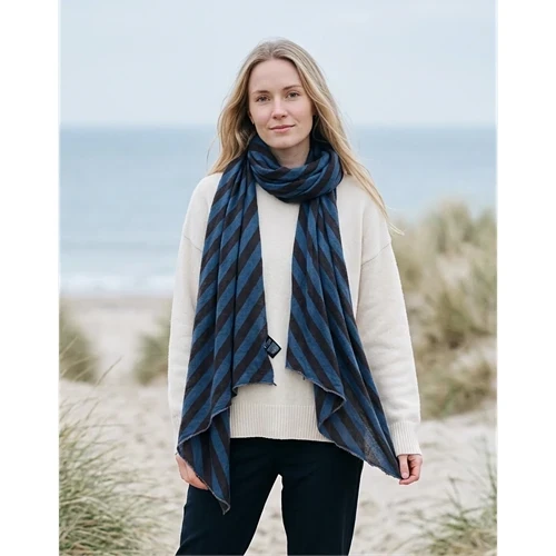 Neirami Mini Scarf - Blue/Fondant