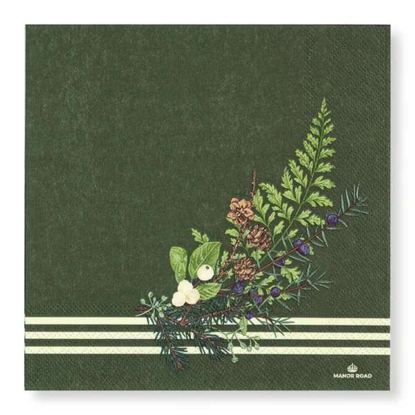 Manor Road Forest Forage Napkins - Various Sizes