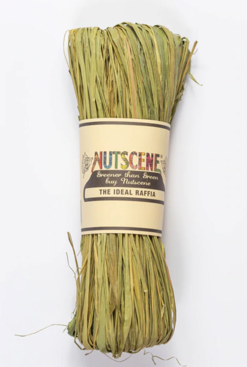Nutscene Raffia - Various Colours - Pesto