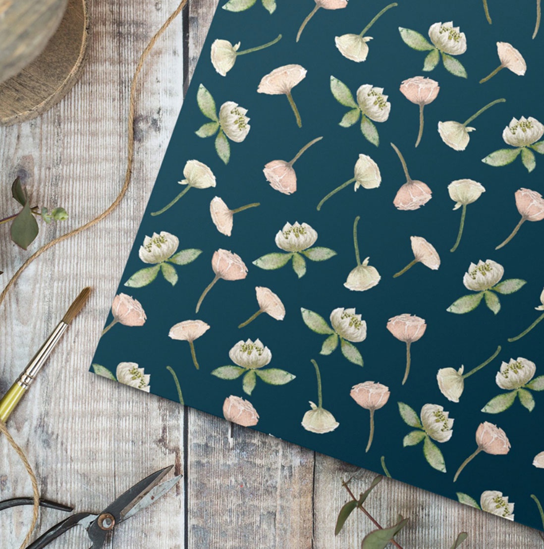 Pretty Pastels Gift Wrap Singles