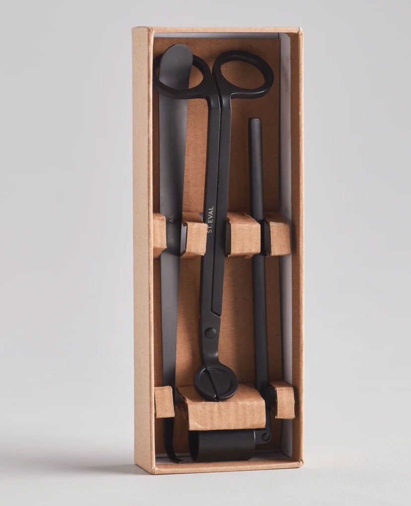 St Eval Candle Accessories Gift Set Willow Natural Shaftesbury