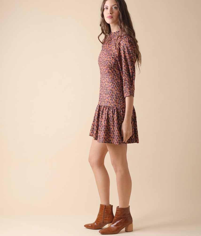 Indi & Cold Viscose Stretch Dress