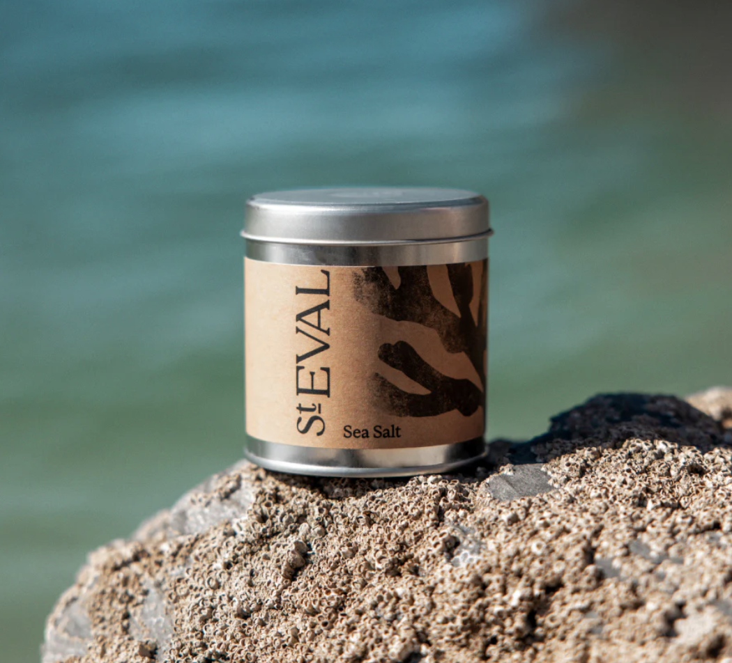 St Eval Sea Salt Candle Tin