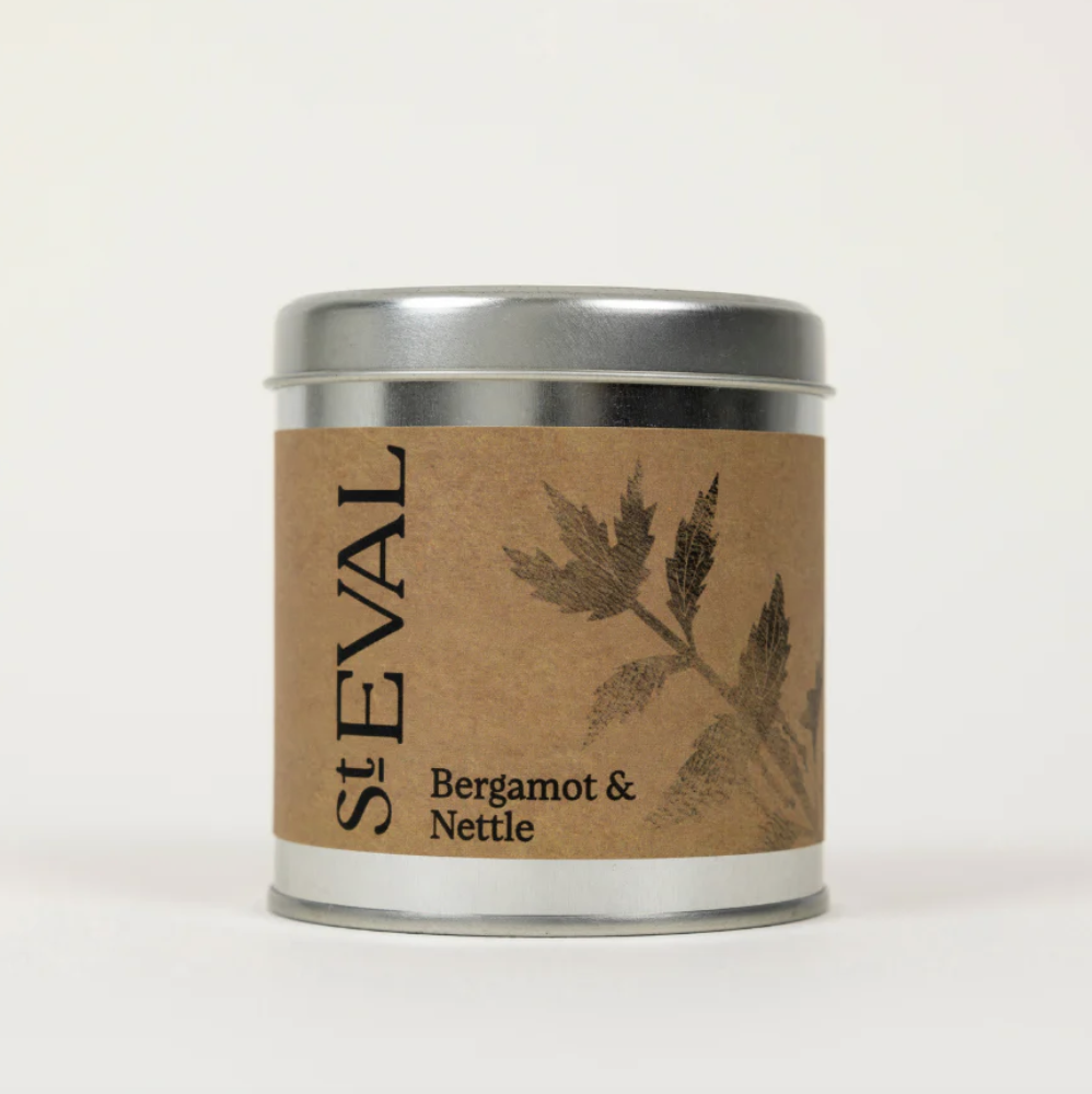 St Eval Bergamot and Nettle Candle Tin