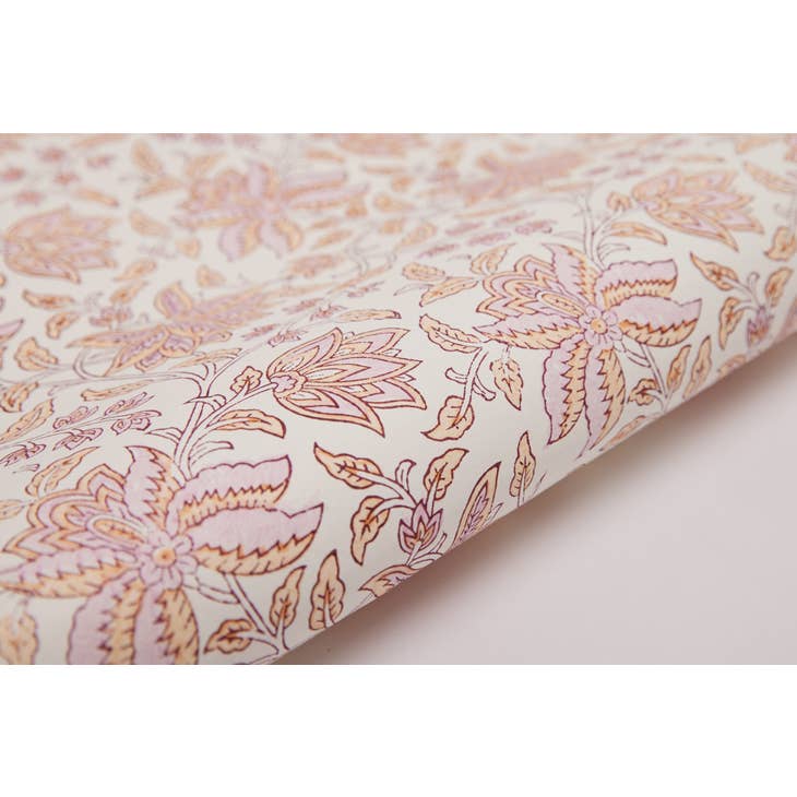 Paper Mirchi - Boutique Blossom Block Printed Gift wrap