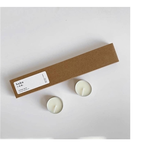 Hobo + co Orange Soy Wax Tealights - 6 tealights