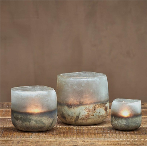 Nkuku Ngolo Tea Lights - Smoke