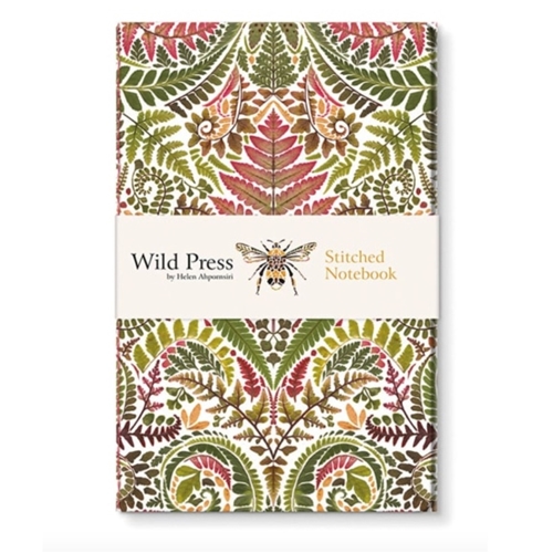 Wild Press Pteridomania Stitched Notebook
