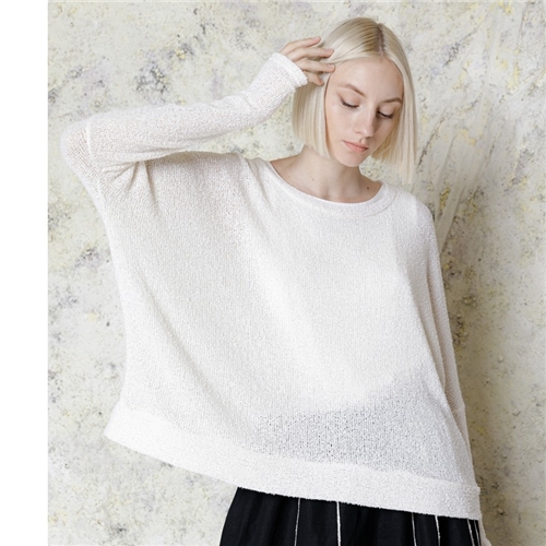 Neirami Long Sleeve Jumper - Rice