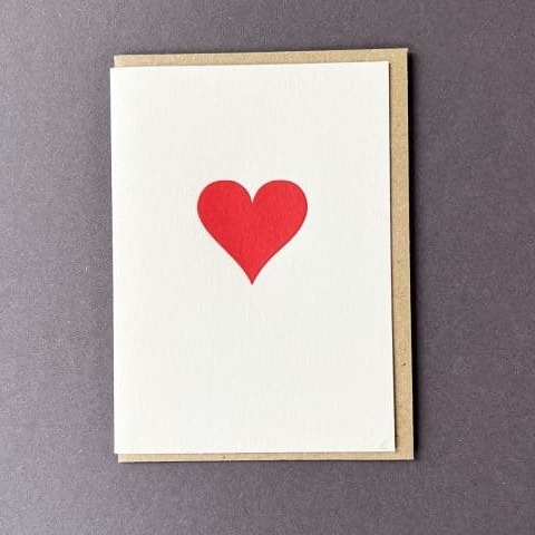 Penquin Ink  Heart Little Notes Card
