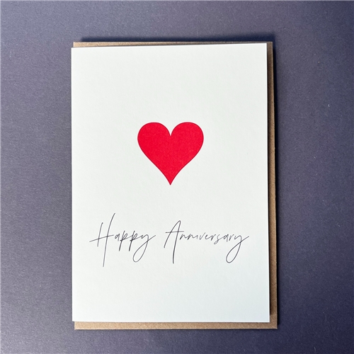 Penquin Ink Happy Anniversary Card