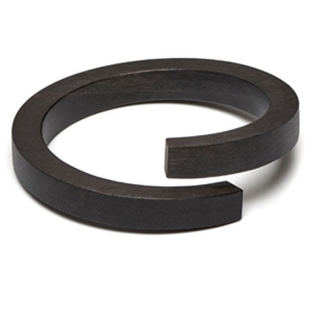Branch Black Thin Overlap Wood Bracelet