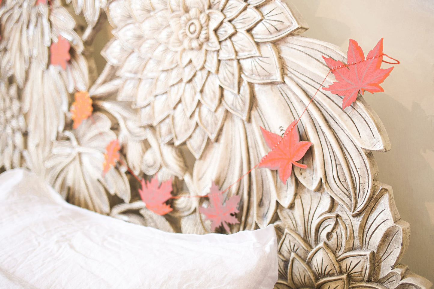 East End Press Autumn Leaves Sewn Garland
