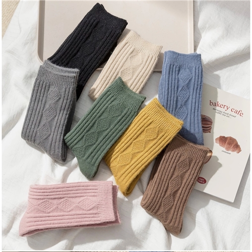 Happy Knits Handcrafted Cashmere Mix Socls