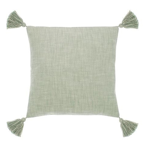Chambray Cushions with Feather Fillings