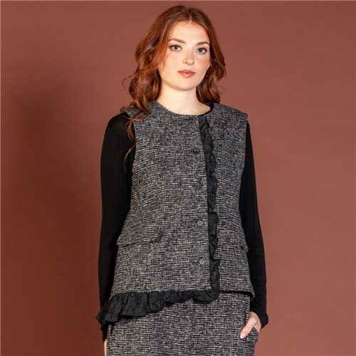 Mama B Edda Gilet JF Nero