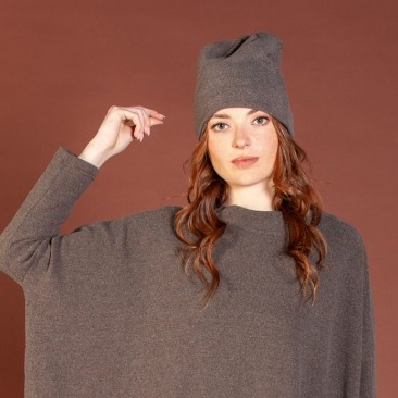 Mama B Kaki Hat - Nebbia - Light Grey