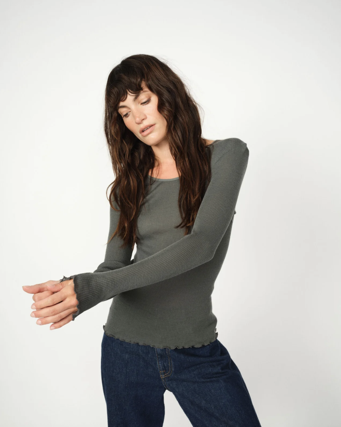 Mos Mosh Elaine Seamless Long Sleeve T Shirt