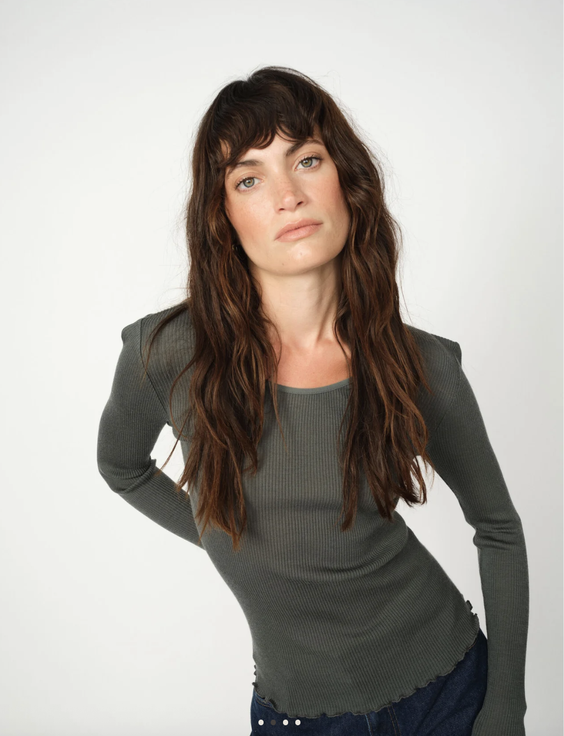 Mos Mosh Elaine Seamless Long Sleeve T Shirt