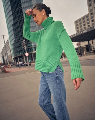 Mos Mosh Khai Two Stripe Knit