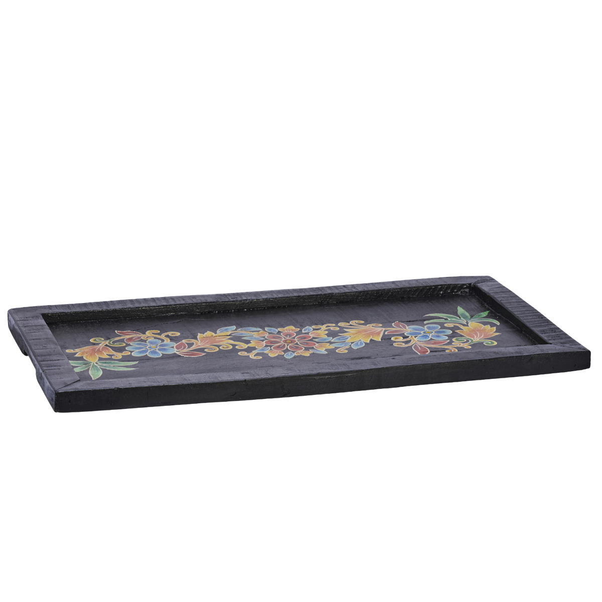 Madam Stoltz - Hand Painted Recycled Wooden Tray