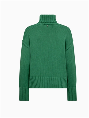 Mos Mosh Rola Bine Roll Neck Knit - Blue