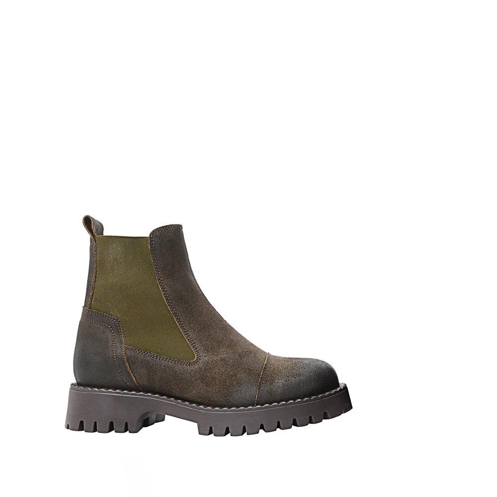 Ten Points Penny Olive Boots - Nubuck